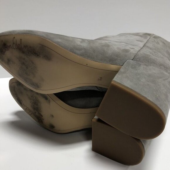 Sam Edelman Women's Taye Boot Gray Suede Size 8.5 M - Picture 5 of 6